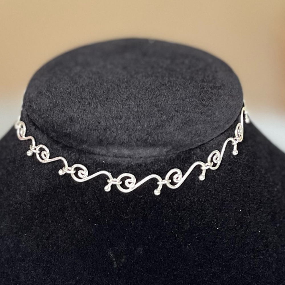 Silpada Silver Wave Pattern Bracelet - image 2